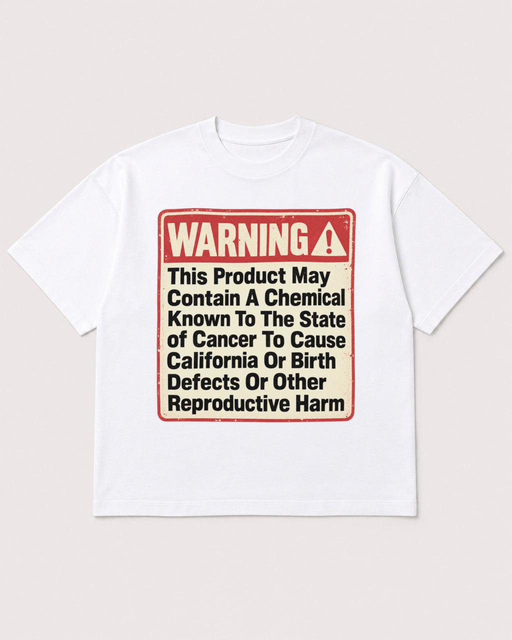 Mockup Boxy Heavyweight Tee White product