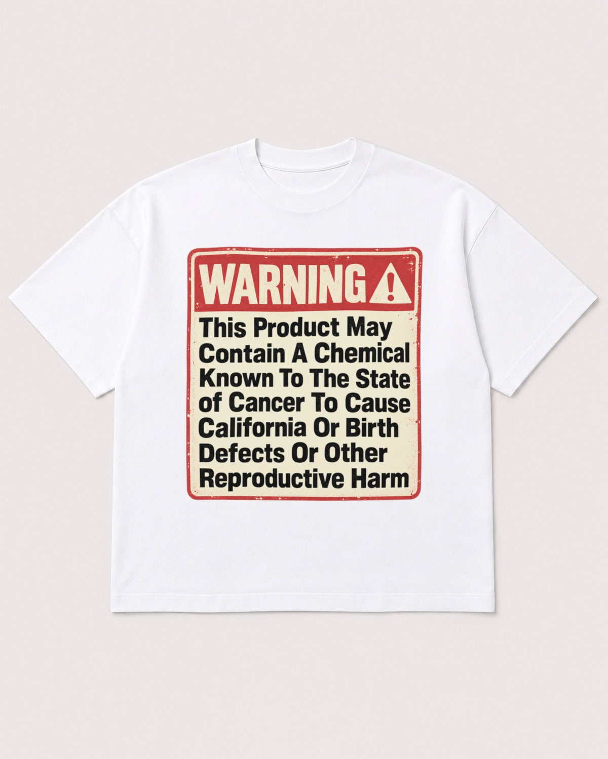 Mockup Boxy Heavyweight Tee White product