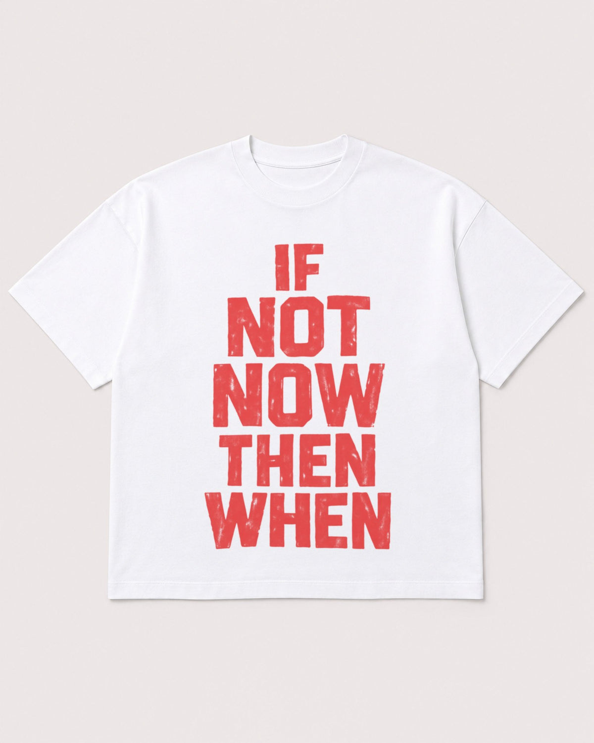 Mockup Boxy Heavyweight Tee White product