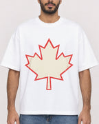Mockup Boxy Heavyweight Tee White male close-up 07
