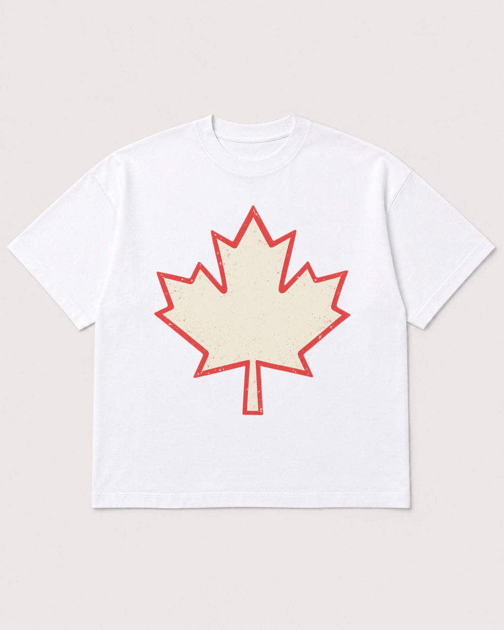Mockup Boxy Heavyweight Tee White product