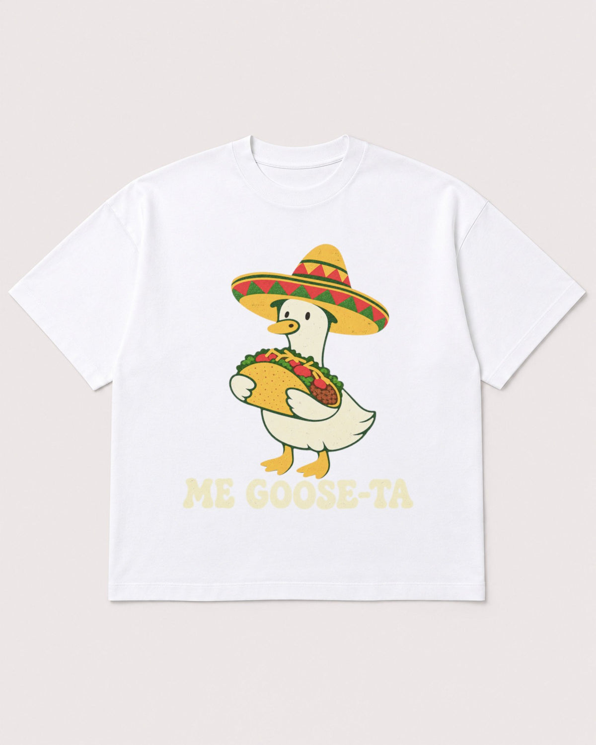 Mockup Boxy Heavyweight Tee White product
