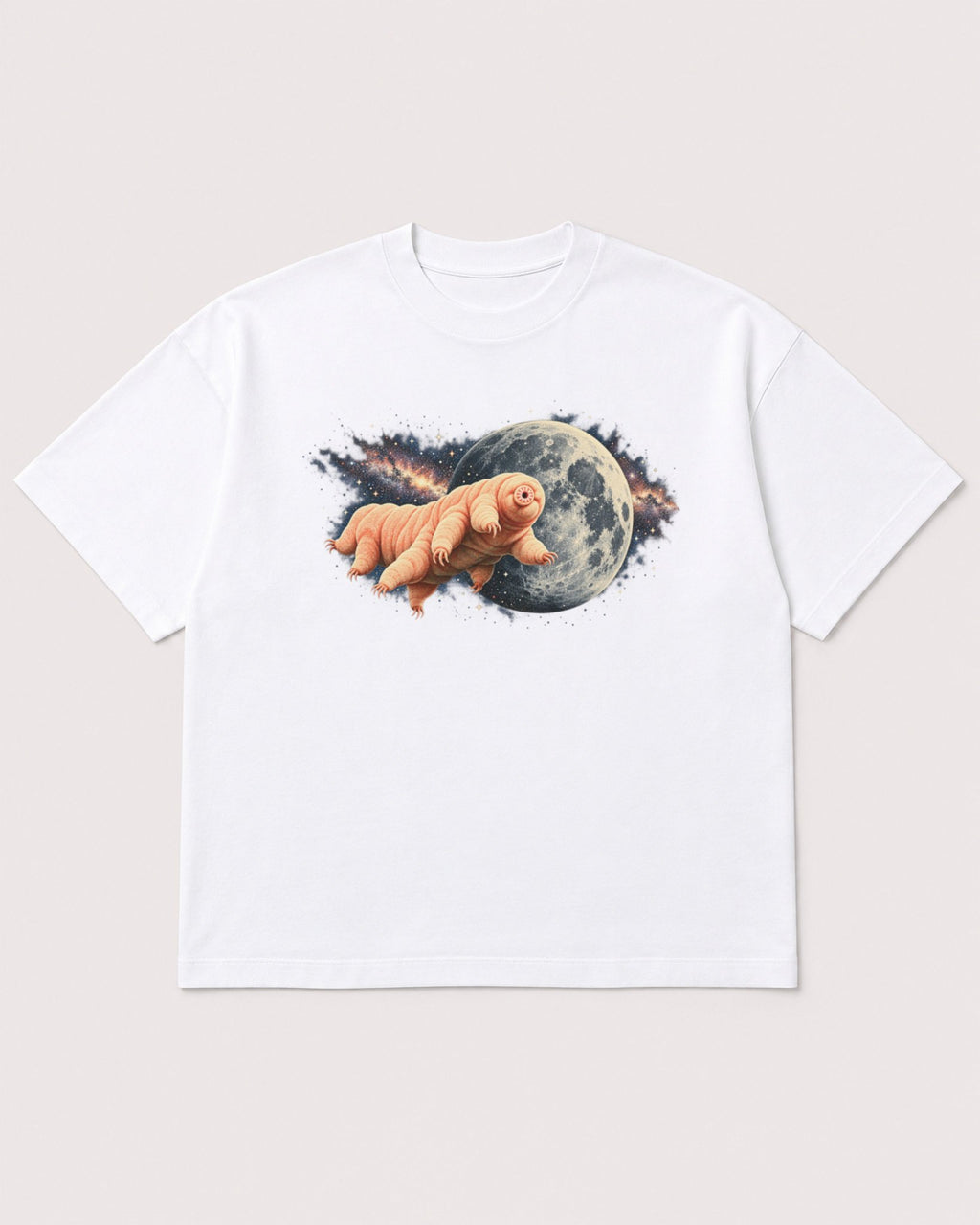Mockup Boxy Heavyweight Tee White product