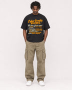Mockup Boxy Heavyweight Tee Black male full-body 04