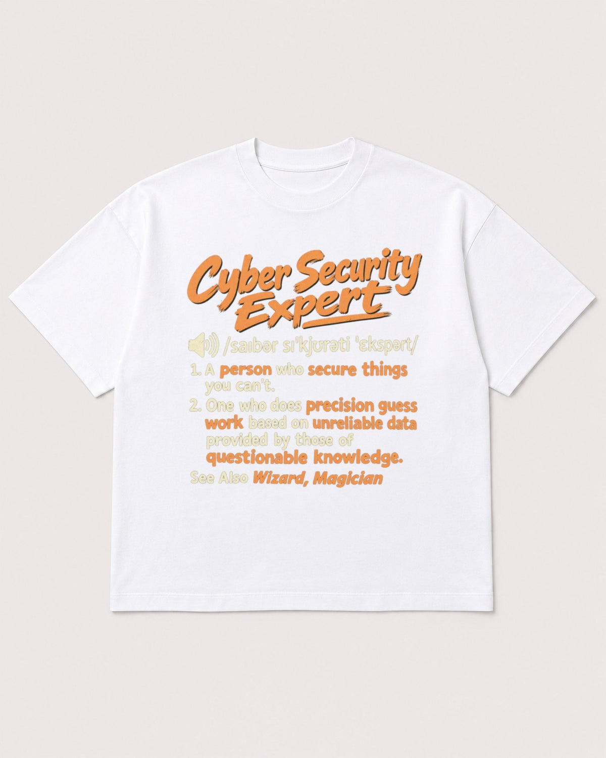Mockup Boxy Heavyweight Tee White product