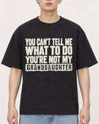 Mockup Boxy Heavyweight Tee Black male close-up 01