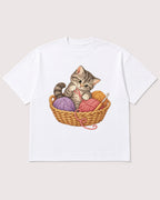 Mockup Boxy Heavyweight Tee White product