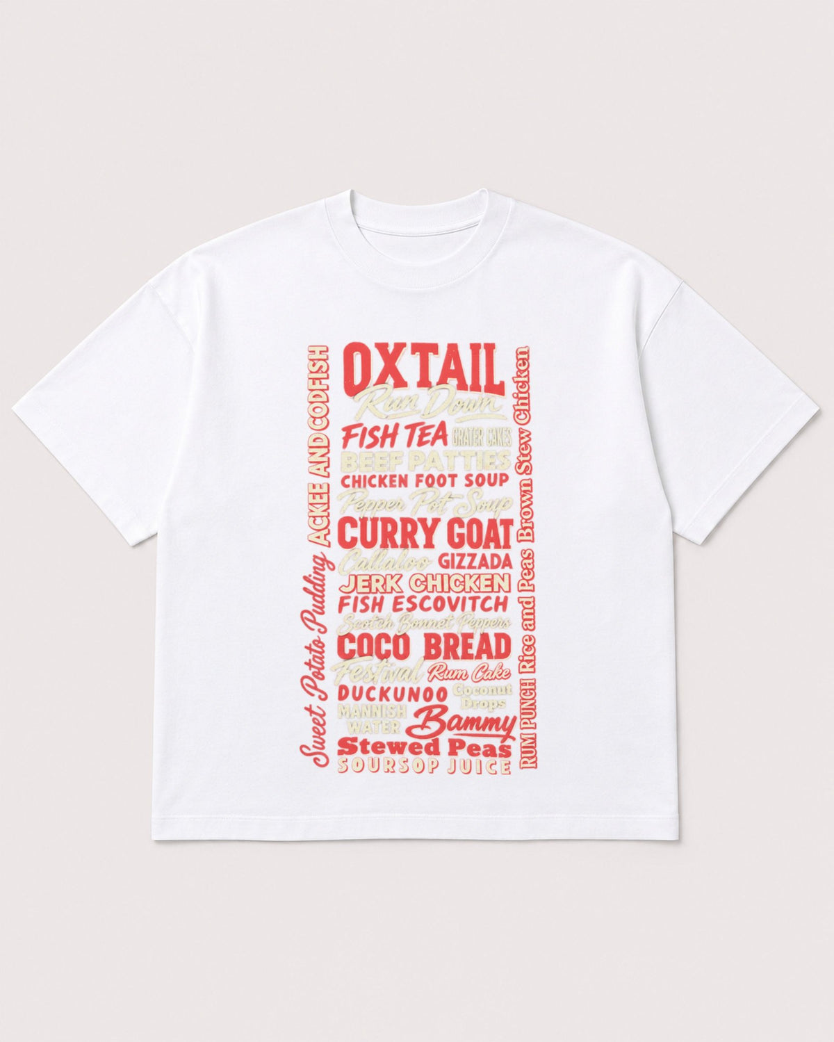 Mockup Boxy Heavyweight Tee White product