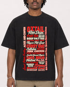 Mockup Boxy Heavyweight Tee Black male close-up 04