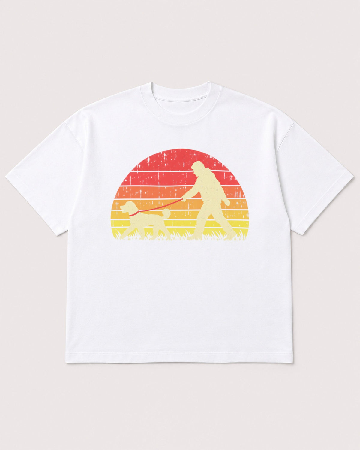 Mockup Boxy Heavyweight Tee White product