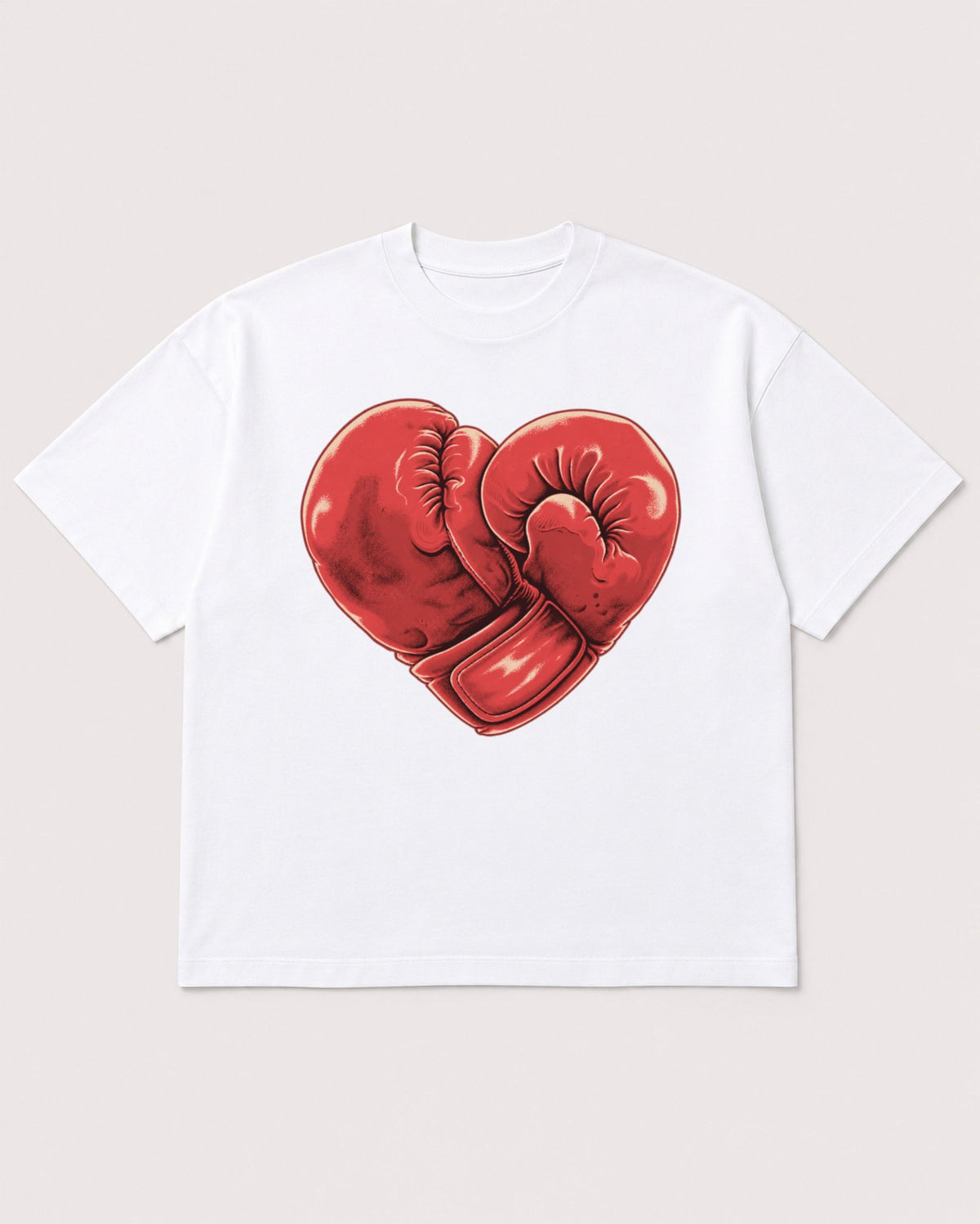 Mockup Boxy Heavyweight Tee White product