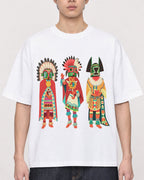 Mockup Boxy Heavyweight Tee White male close-up 01