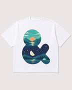 Mockup Boxy Heavyweight Tee White product