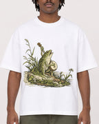Mockup Boxy Heavyweight Tee White male close-up 04