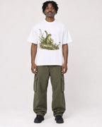 Mockup Boxy Heavyweight Tee White male full-body 04