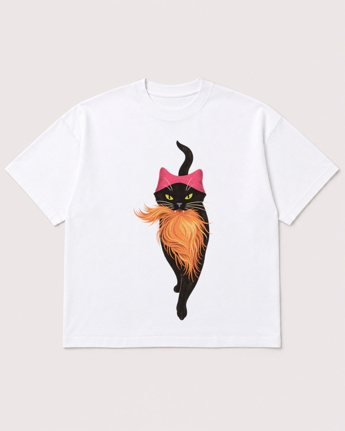 Mockup Boxy Heavyweight Tee White product