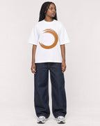 Mockup Boxy Heavyweight Tee White female full-body 04