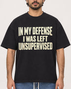 Mockup Boxy Heavyweight Tee Black male close-up 47