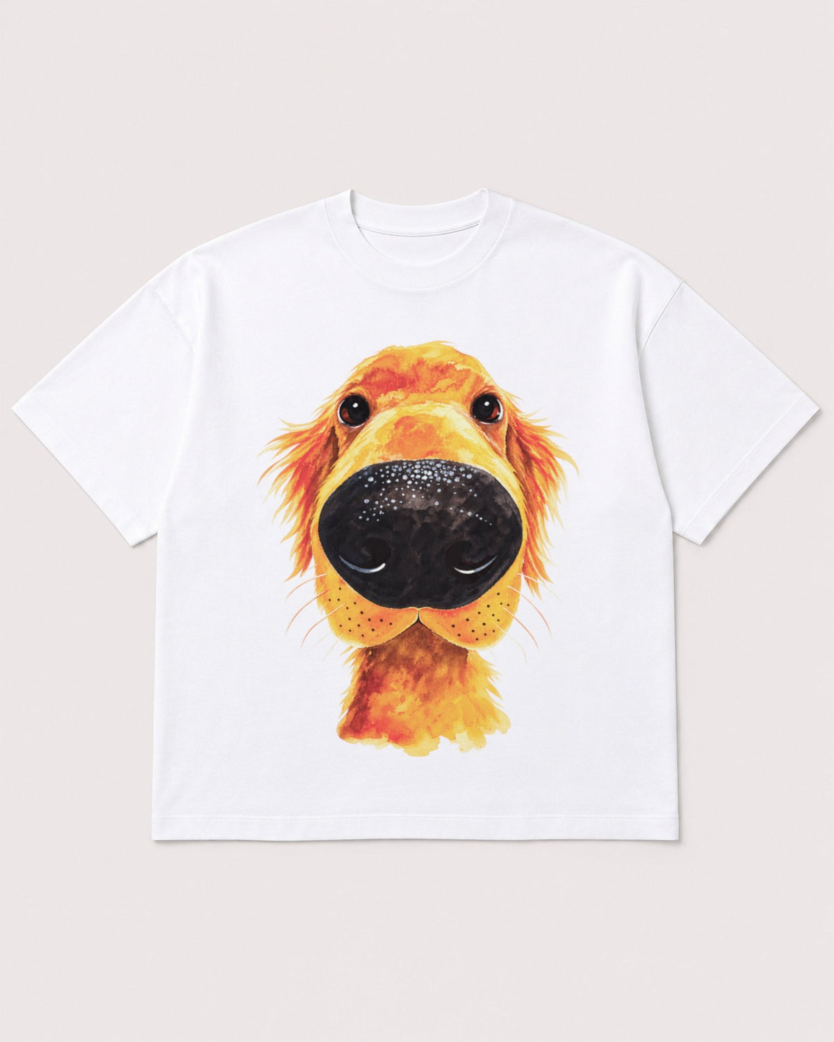 Mockup Boxy Heavyweight Tee White product