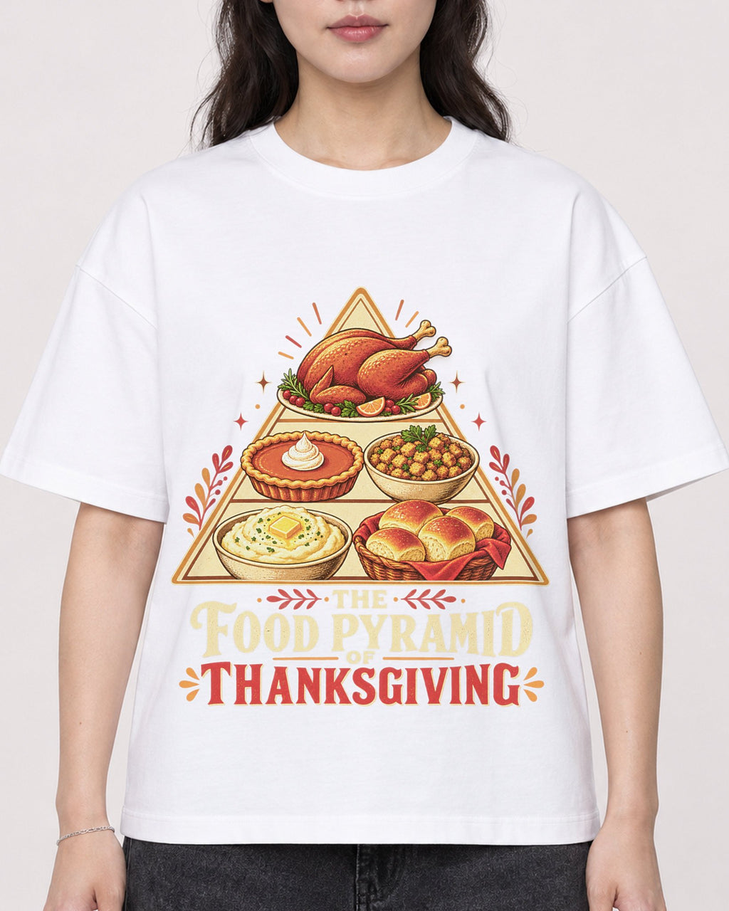 Mockup Boxy Heavyweight Tee White female close-up 03