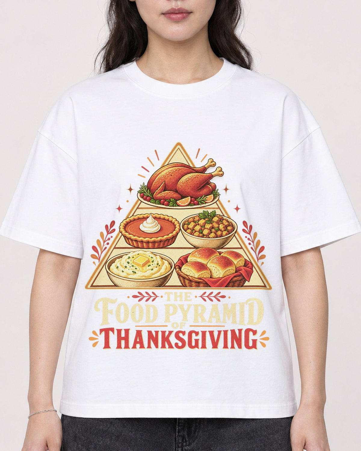 Mockup Boxy Heavyweight Tee White female close-up 03
