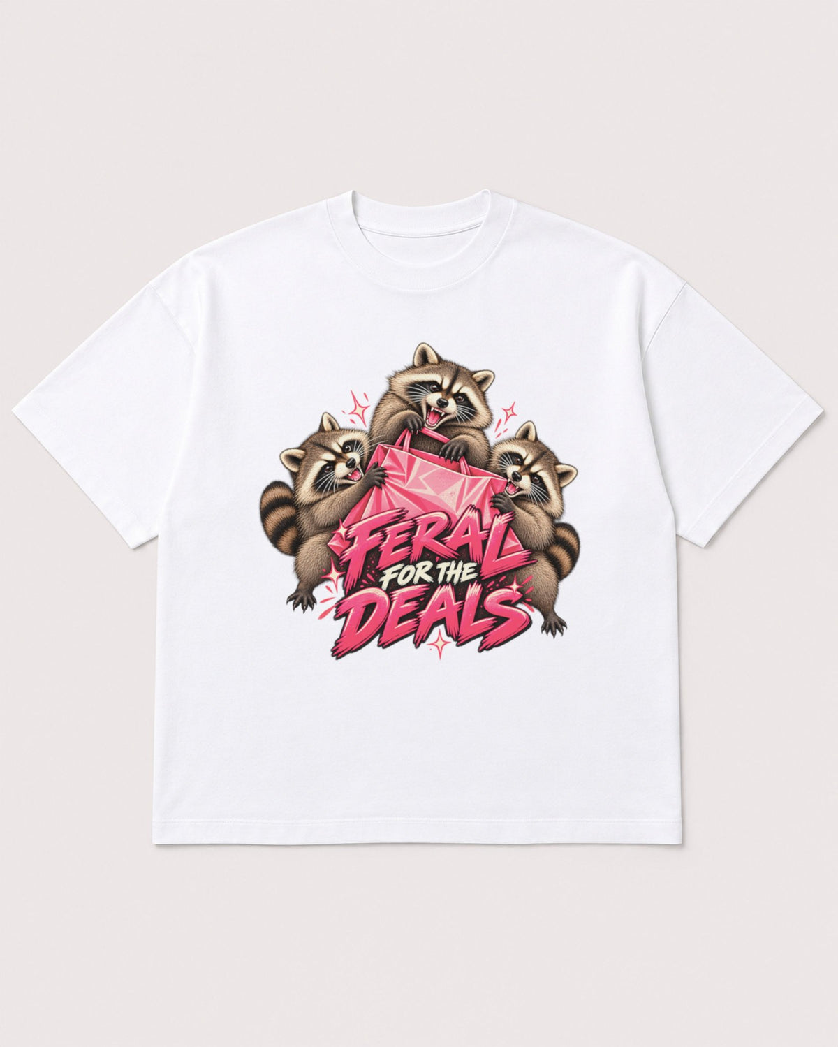 Mockup Boxy Heavyweight Tee White product