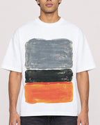 Mockup Boxy Heavyweight Tee White male close-up 10