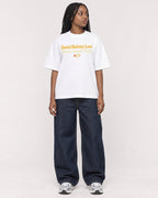 Mockup Boxy Heavyweight Tee White female full-body 04