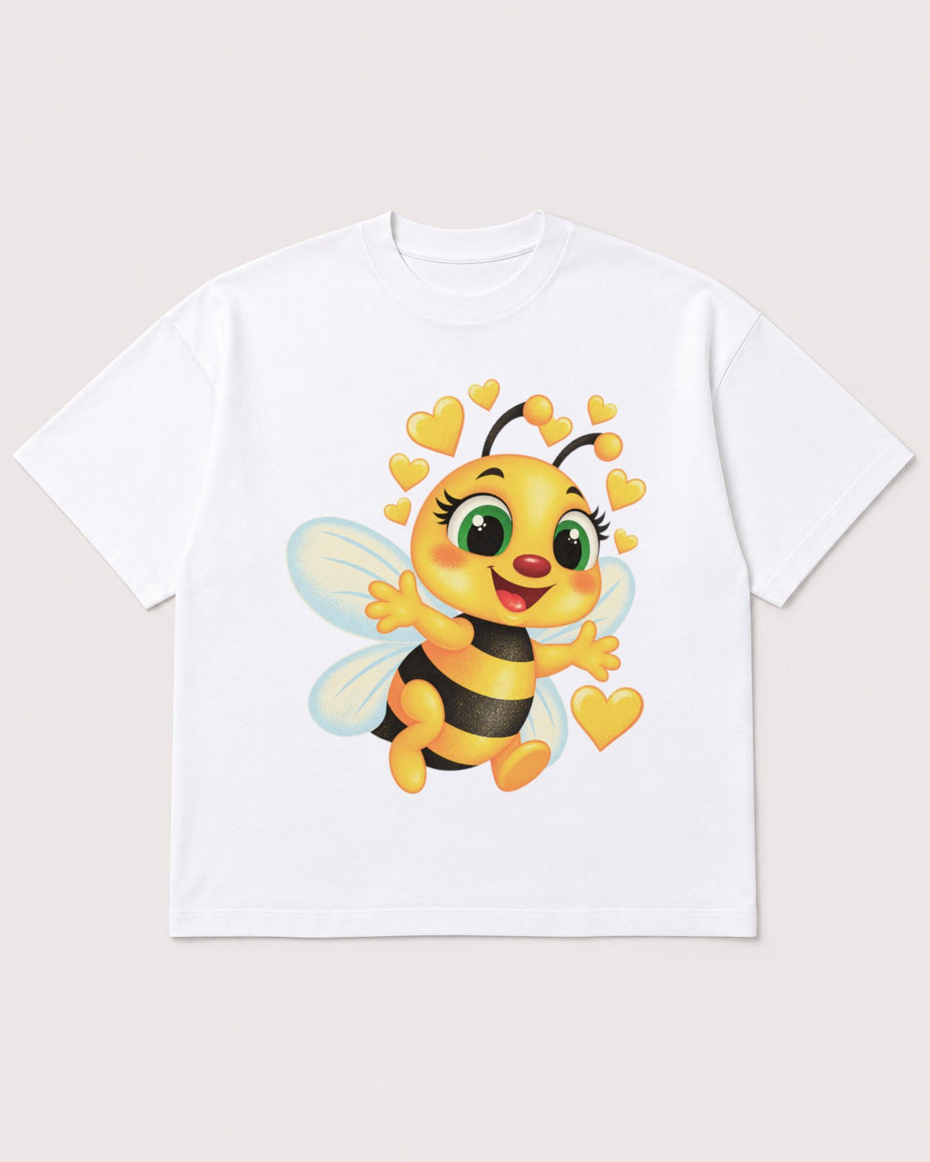 Mockup Boxy Heavyweight Tee White product