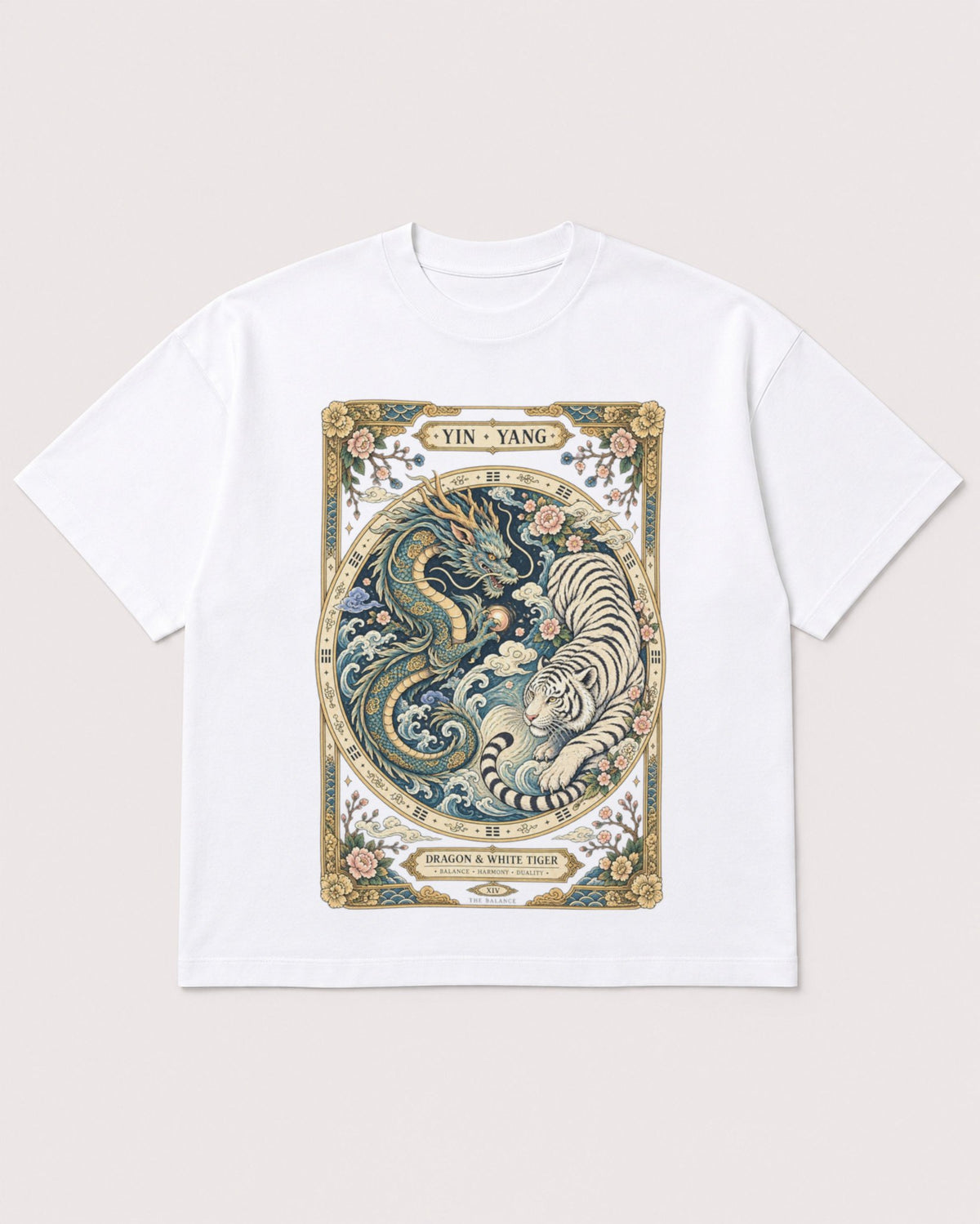 Mockup Boxy Heavyweight Tee White product