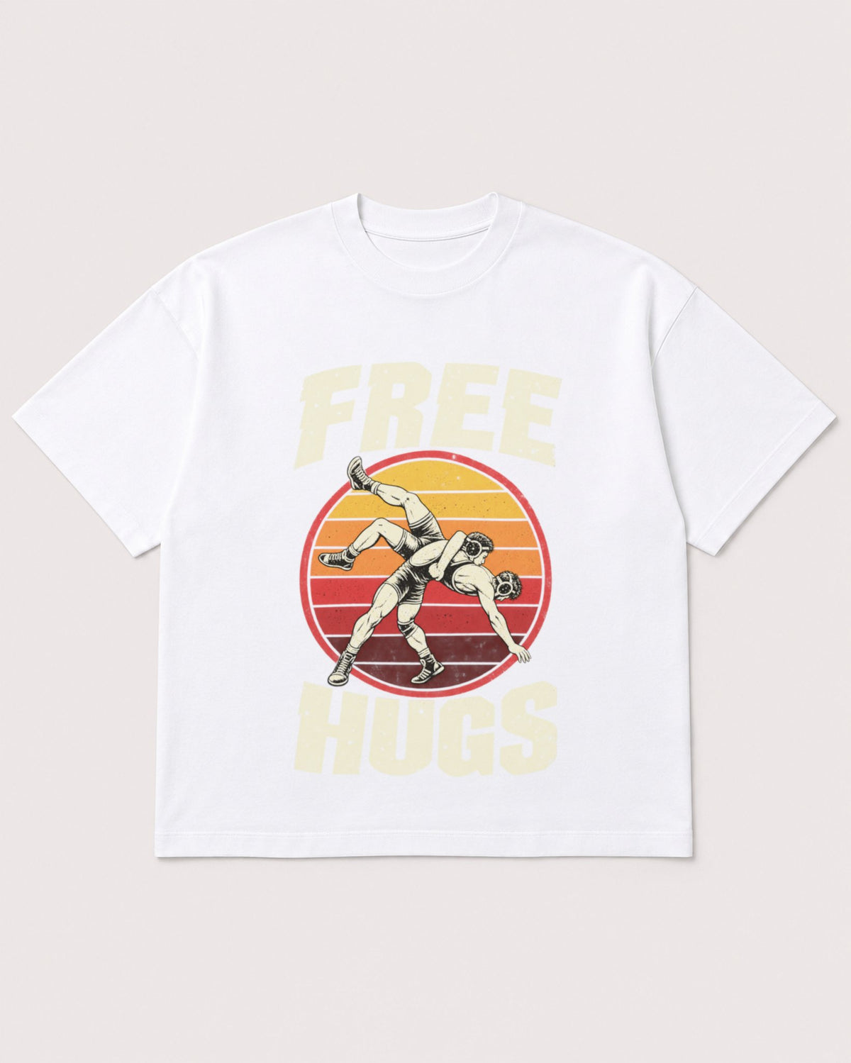 Mockup Boxy Heavyweight Tee White product