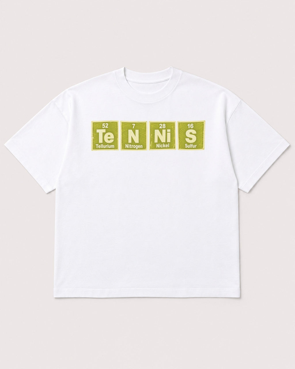 Mockup Boxy Heavyweight Tee White product