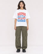Mockup Boxy Heavyweight Tee White female full-body 02