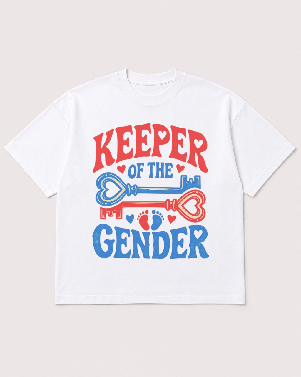 Mockup Boxy Heavyweight Tee White product