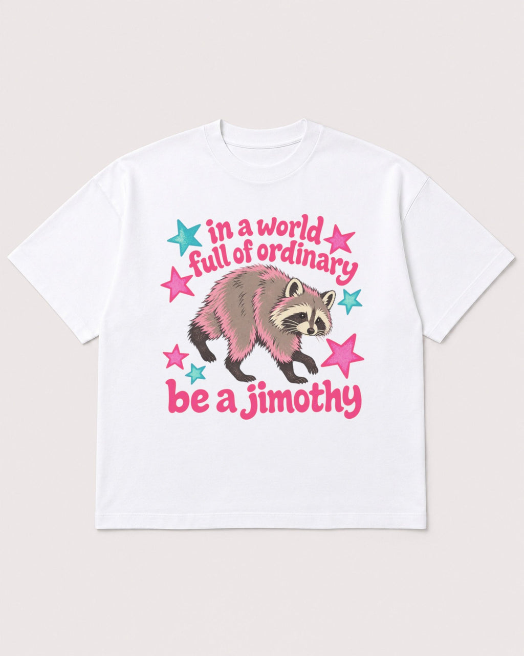 Mockup Boxy Heavyweight Tee White product