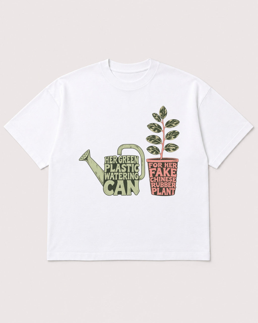 Mockup Boxy Heavyweight Tee White product