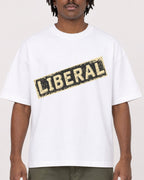 Mockup Boxy Heavyweight Tee White male close-up 04