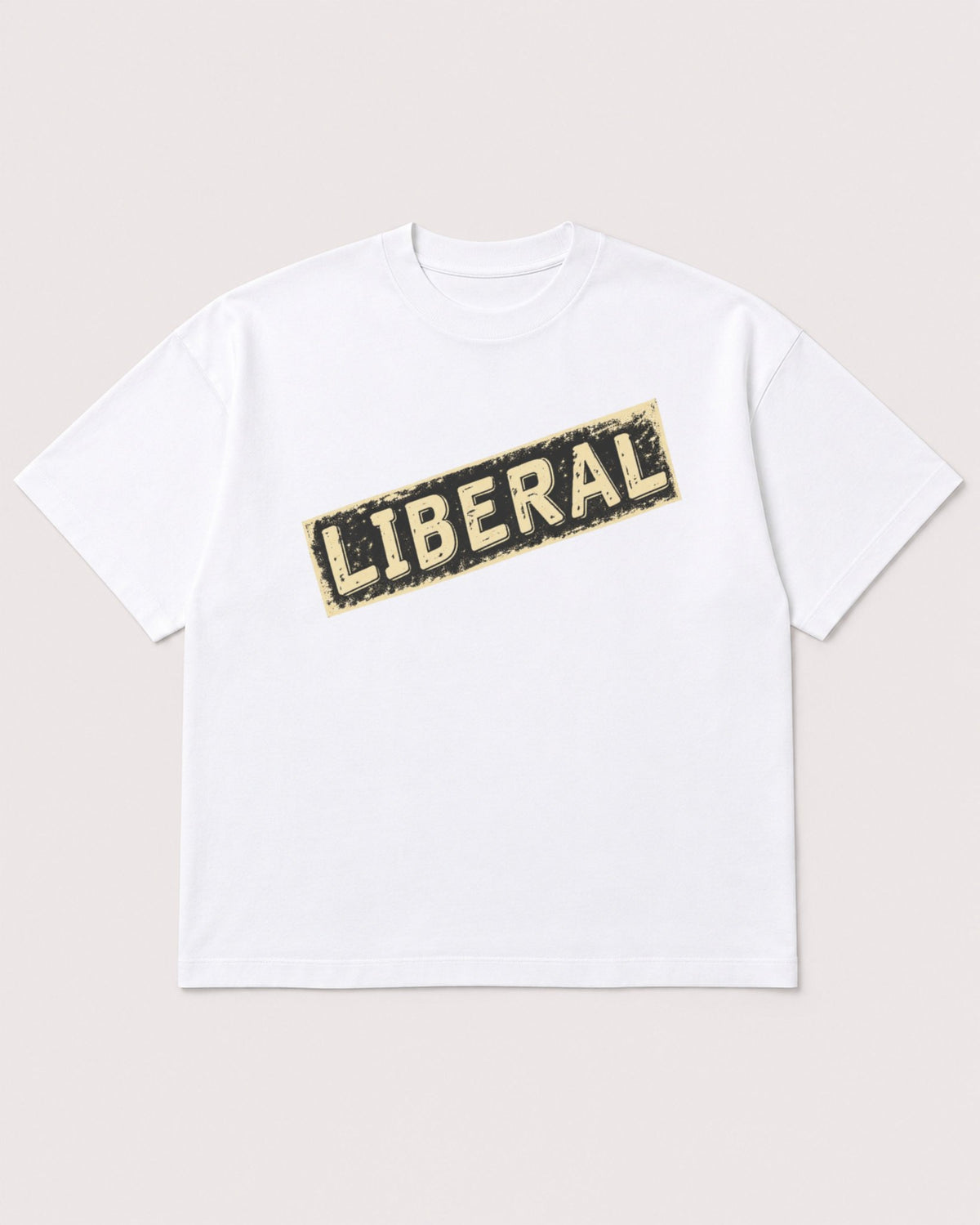 Mockup Boxy Heavyweight Tee White product