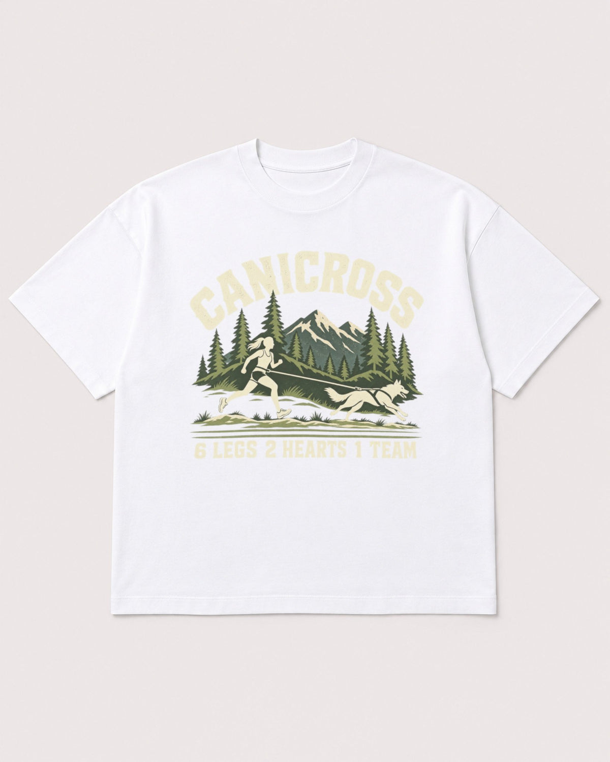 Mockup Boxy Heavyweight Tee White product