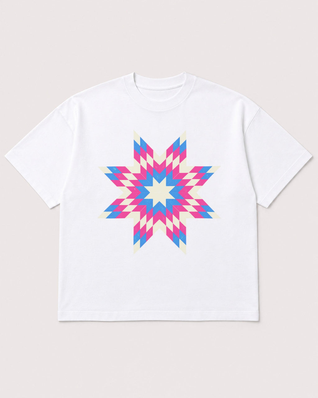 Mockup Boxy Heavyweight Tee White product