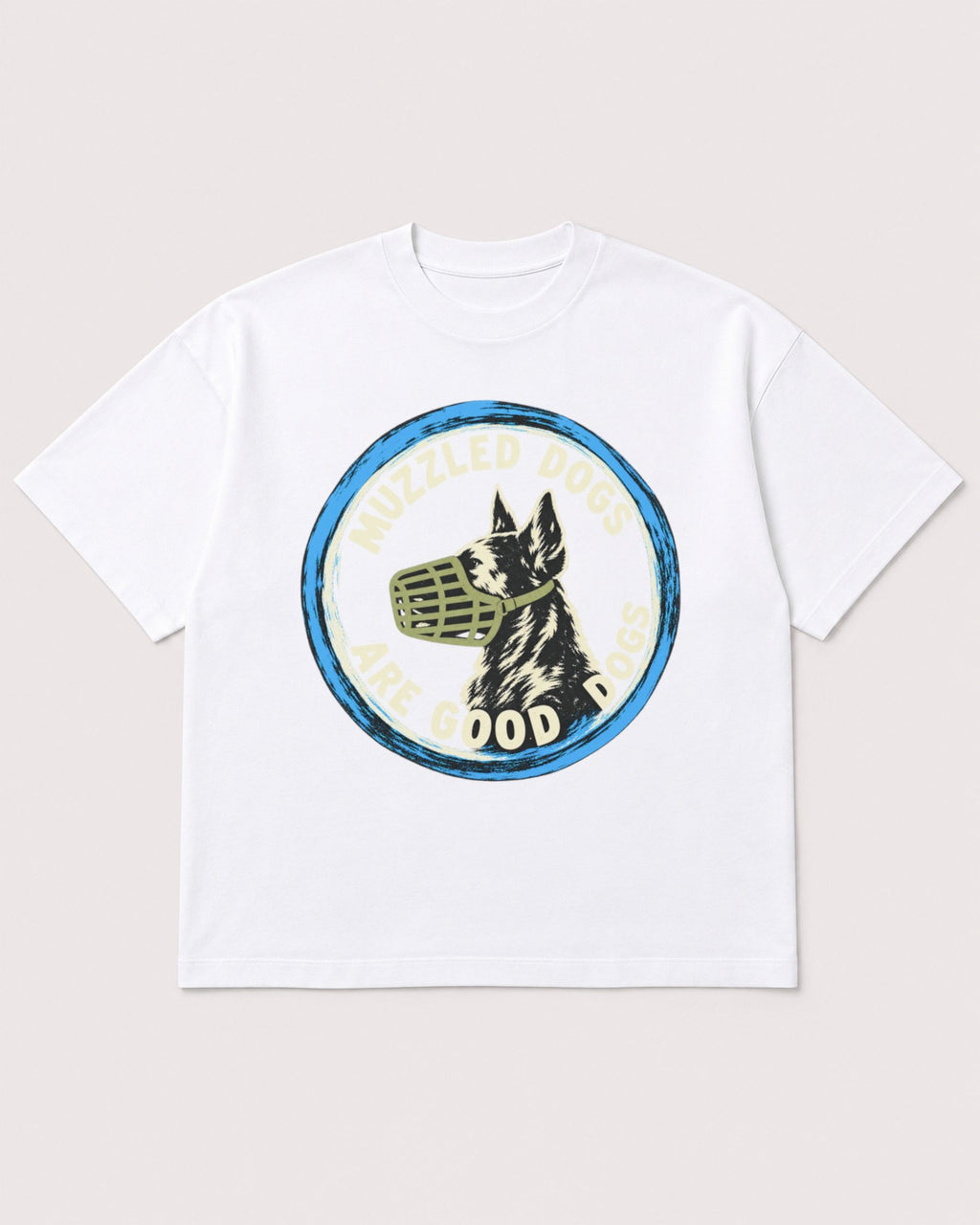 Mockup Boxy Heavyweight Tee White product