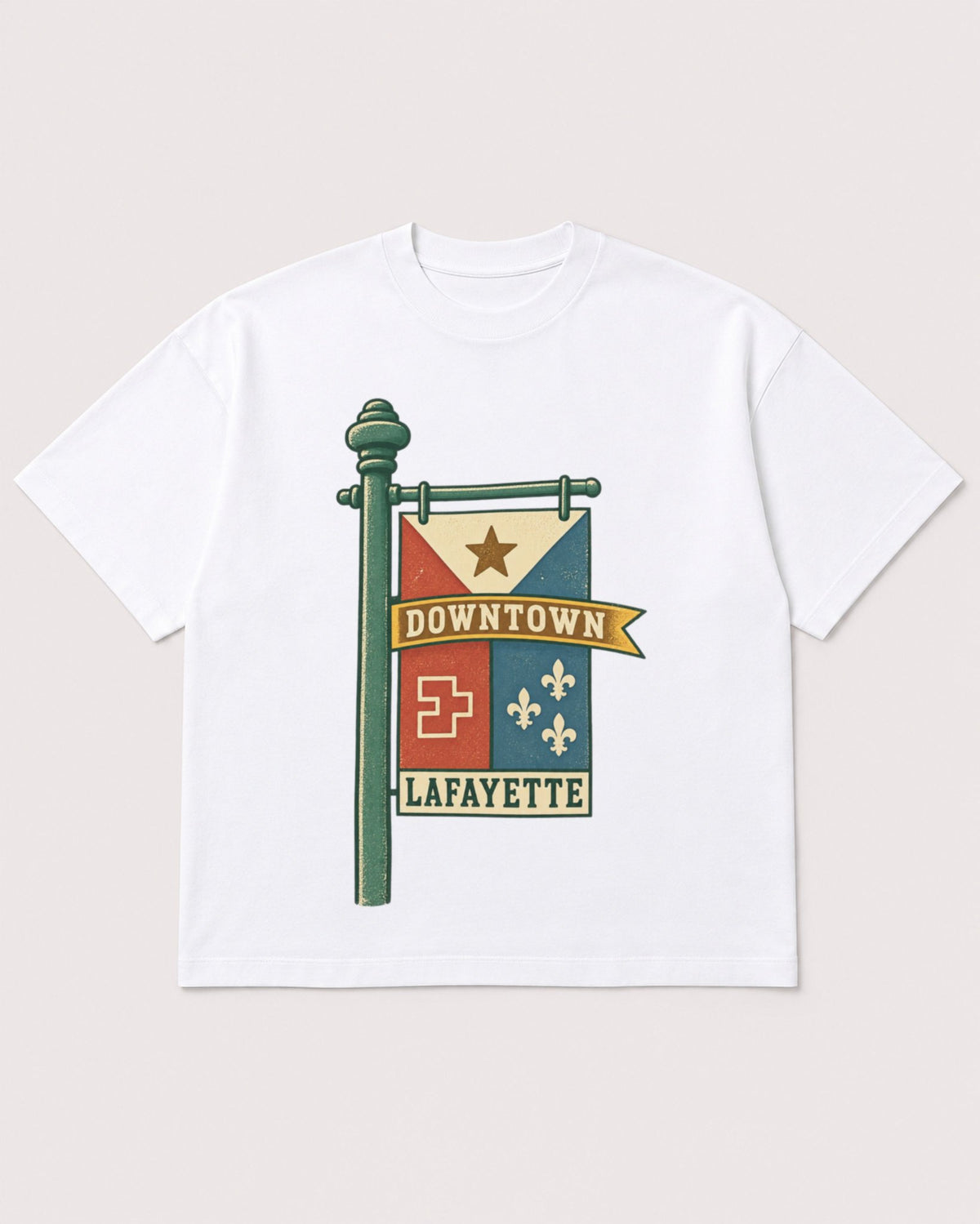 Mockup Boxy Heavyweight Tee White product