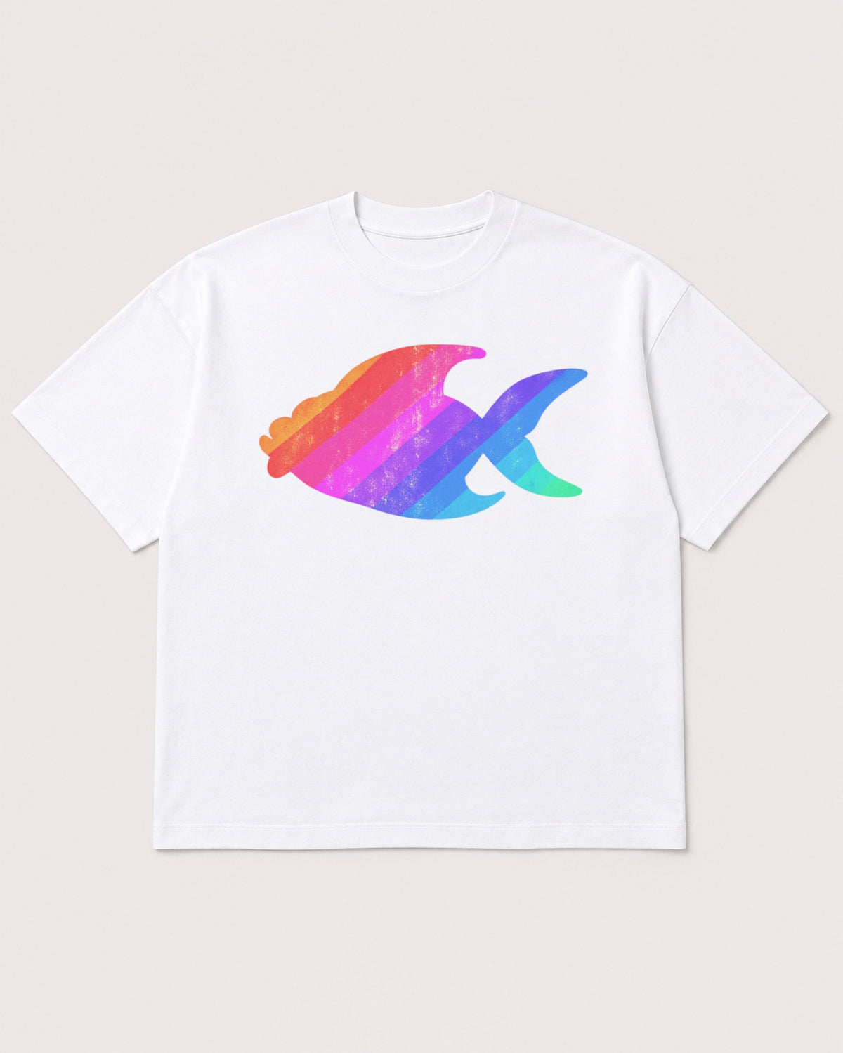 Mockup Boxy Heavyweight Tee White product