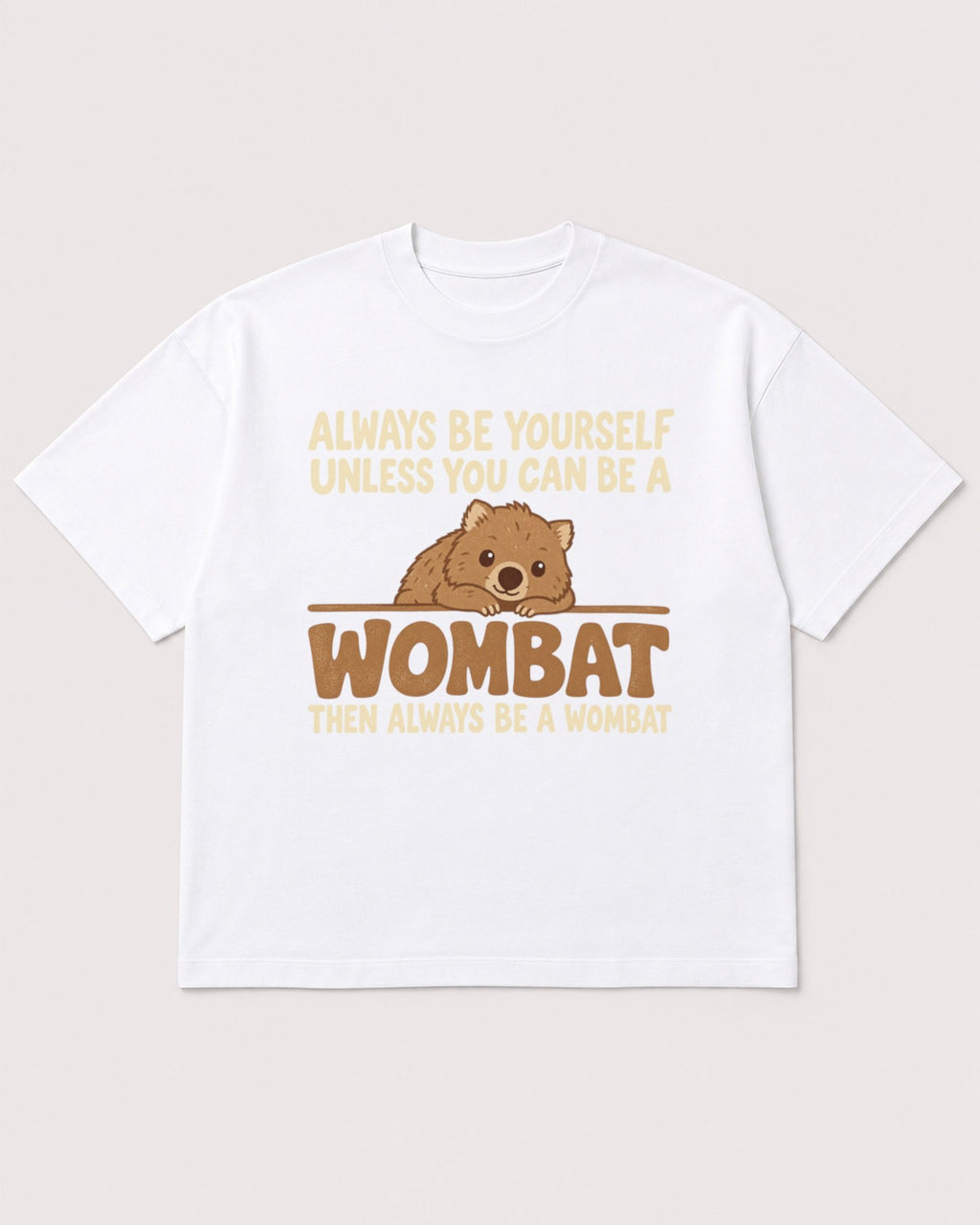 Mockup Boxy Heavyweight Tee White product