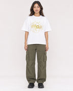 Mockup Boxy Heavyweight Tee White female full-body 02