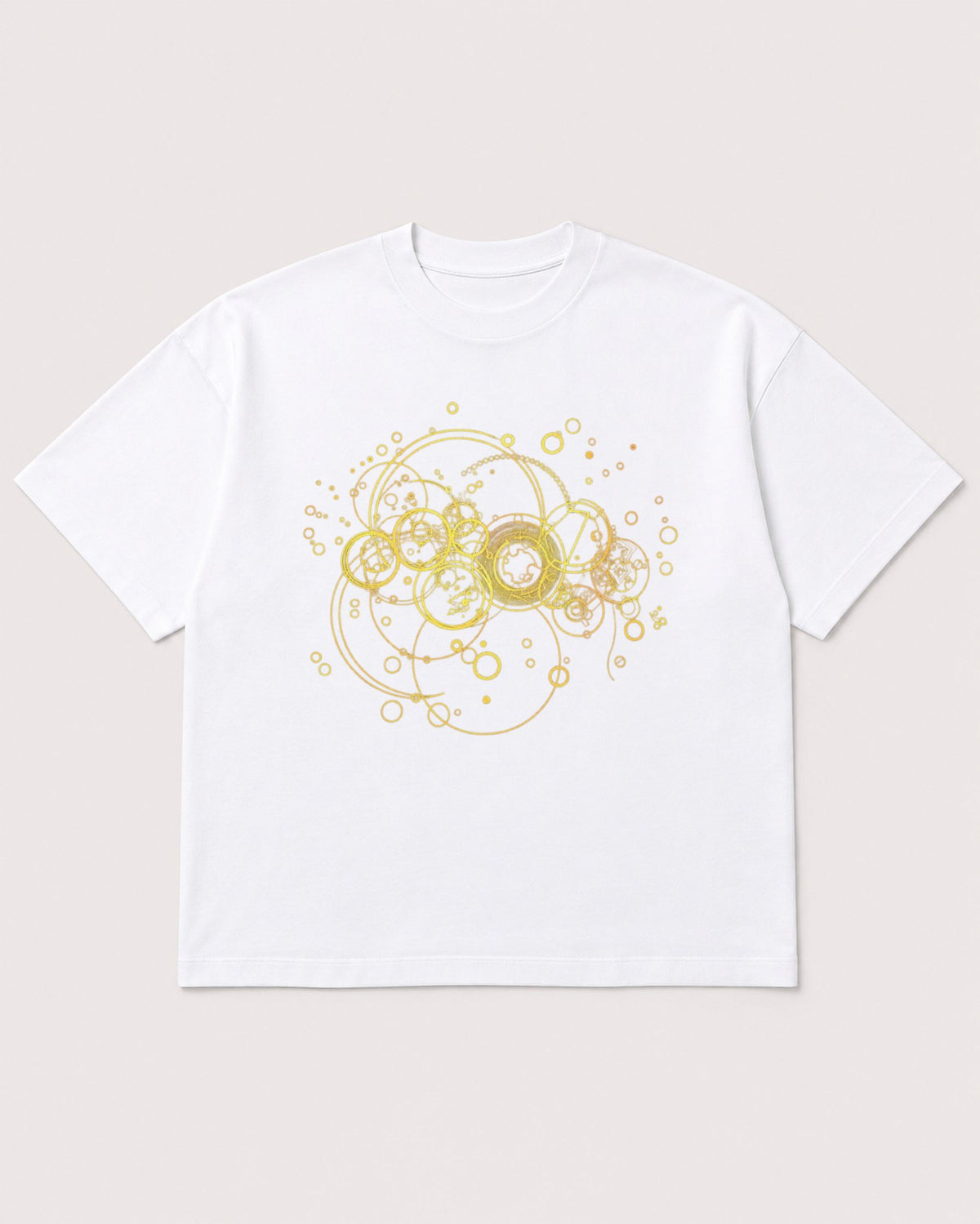Mockup Boxy Heavyweight Tee White product