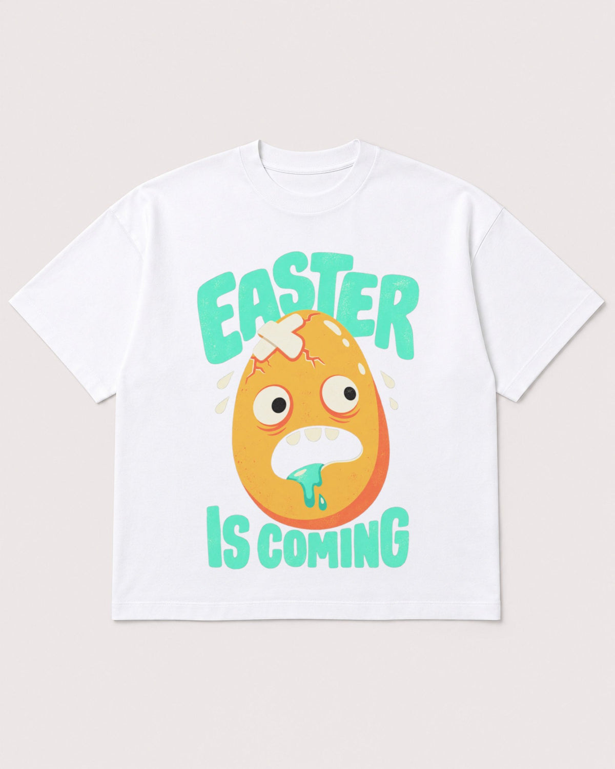 Mockup Boxy Heavyweight Tee White product