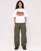 Mockup Boxy Heavyweight Tee White female full-body 07