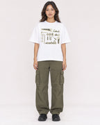 Mockup Boxy Heavyweight Tee White female full-body 02