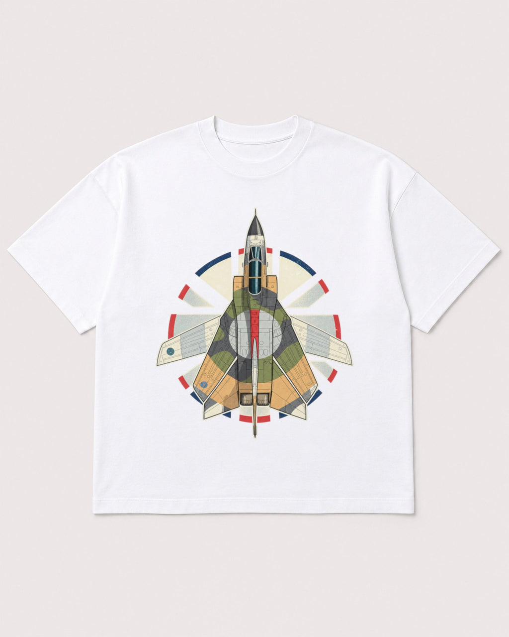 Mockup Boxy Heavyweight Tee White product